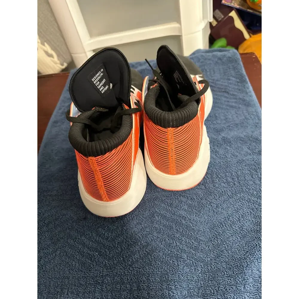 Adidas Shoes Men's Size 10 Pro Vision Basketball Sneaker Orange Black‎